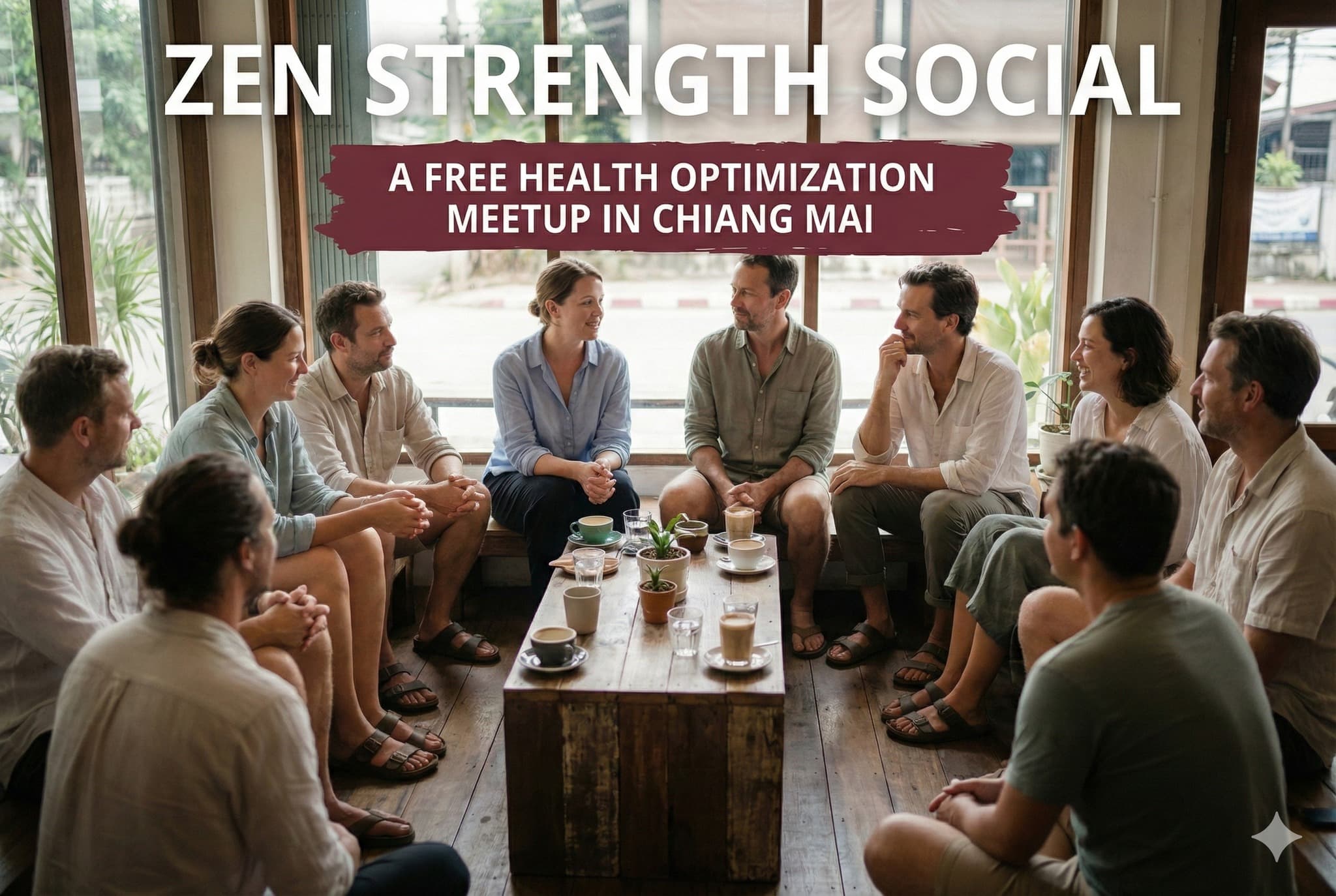 Zen Strength Social #97 - Health Optimization Meetup in Chiang Mai
